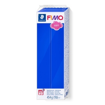 FIMO SOFT - BRILLIANT BLUE | AZUL BRILHANTE  (ref.33) -  454g