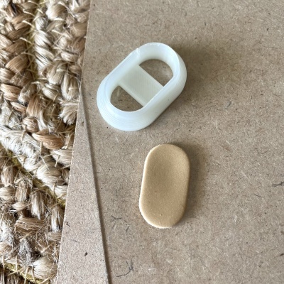 Cortador rectângulo arredondado 2,7cm - BC234