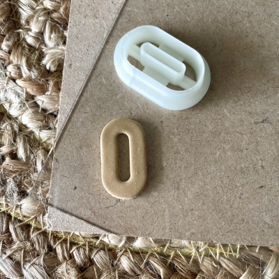 Cortador rectângulo arredondado 2,7cm (corte duplo) - BC240