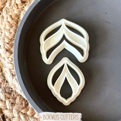 Conjunto de 2 cortadores com embossing - BC1125