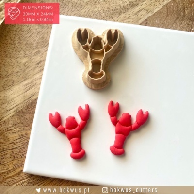 🦞 Cortador Lagosta | 3cm | BC1725