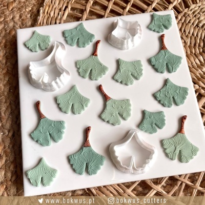 🌿Cortador Ginkgo Biloba | Disponível em 2 formatos 🌿