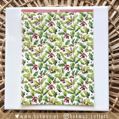 Papel tranfer - Azevinho