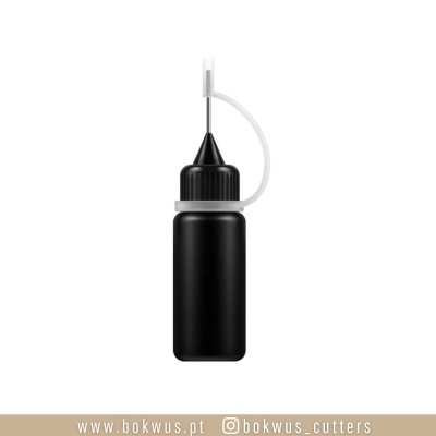 Frasco com ponta de precisão