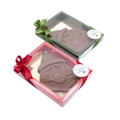 Pai Natal de Chocolate de Leite