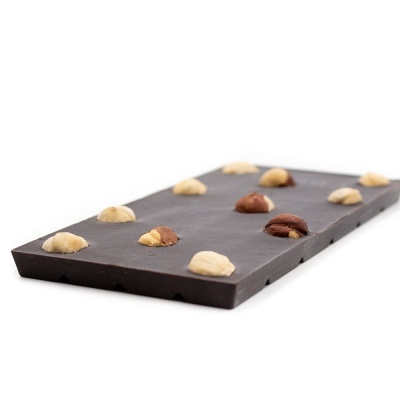 Tablete de Chocolate Negro 70% com Avelã