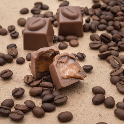 Bombons com Recheio de Café Bombons com Recheio de Café