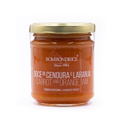 Doce Artesanal de Cenoura e Laranja