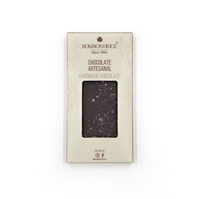 Tablete de Chocolate Negro 70% com Flor de Sal Tablete de Chocolate Negro 70% com Flor de Sal