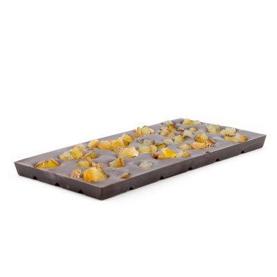 Tablete de Chocolate Negro 70% com Laranja Tablete de Chocolate Negro 70% com Laranja