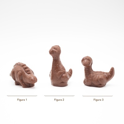 Figuras de Chocolate de Leite