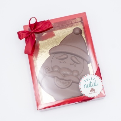 Pai Natal de Chocolate de Leite