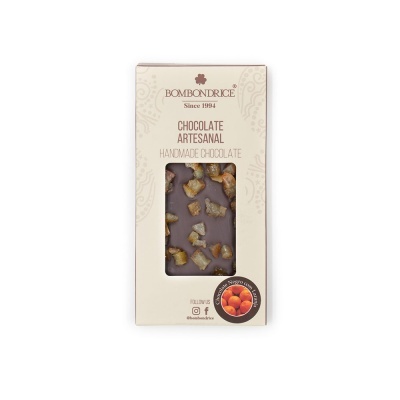 Tablete de Chocolate Negro 70% com Laranja Tablete de Chocolate Negro 70% com Laranja