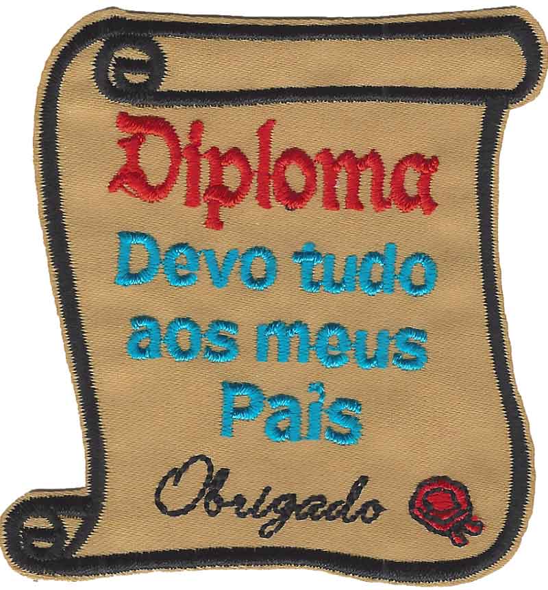 Emblema Diploma para os Pais