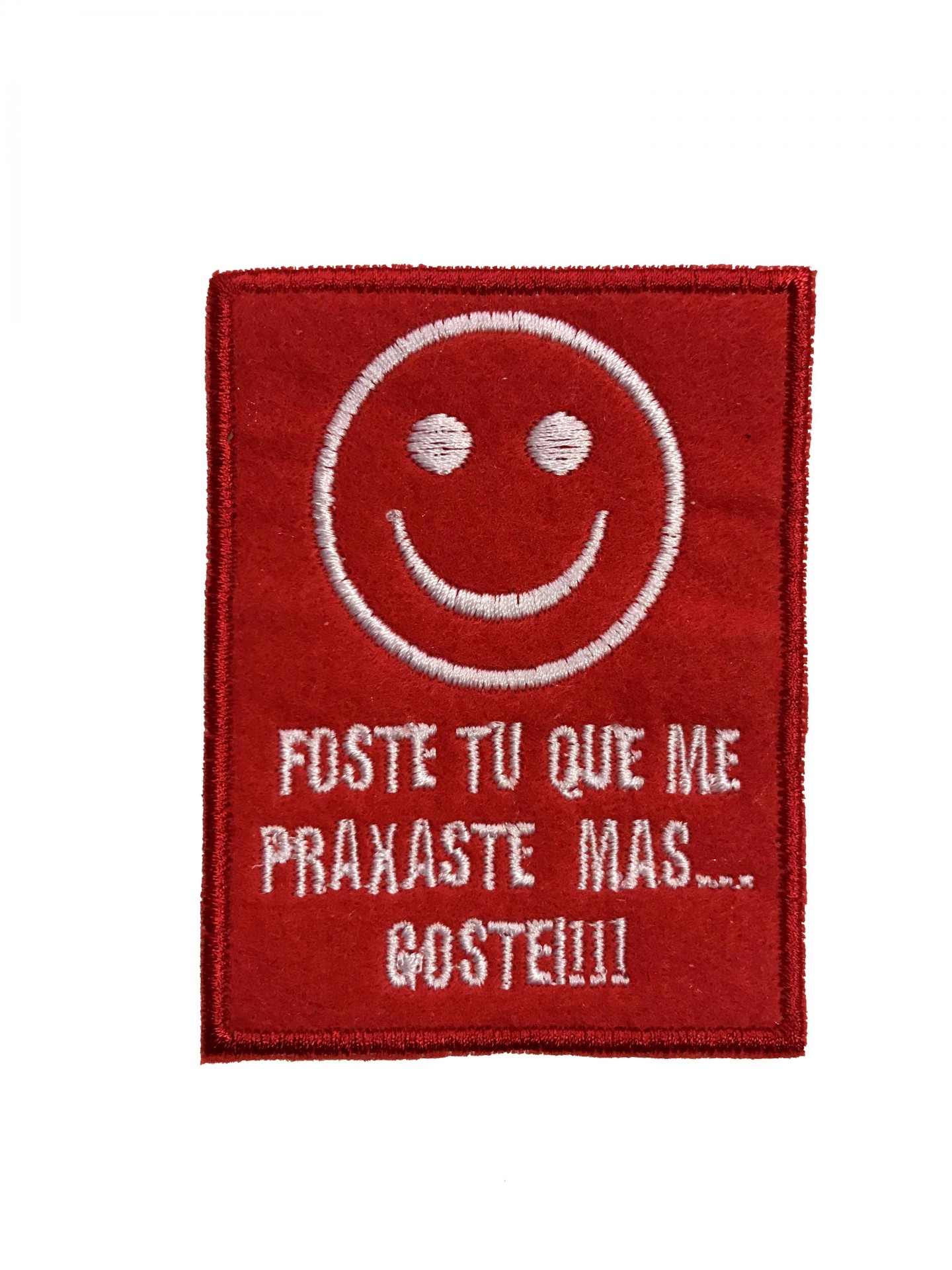 Emblema "Foste tu que me praxaste"
