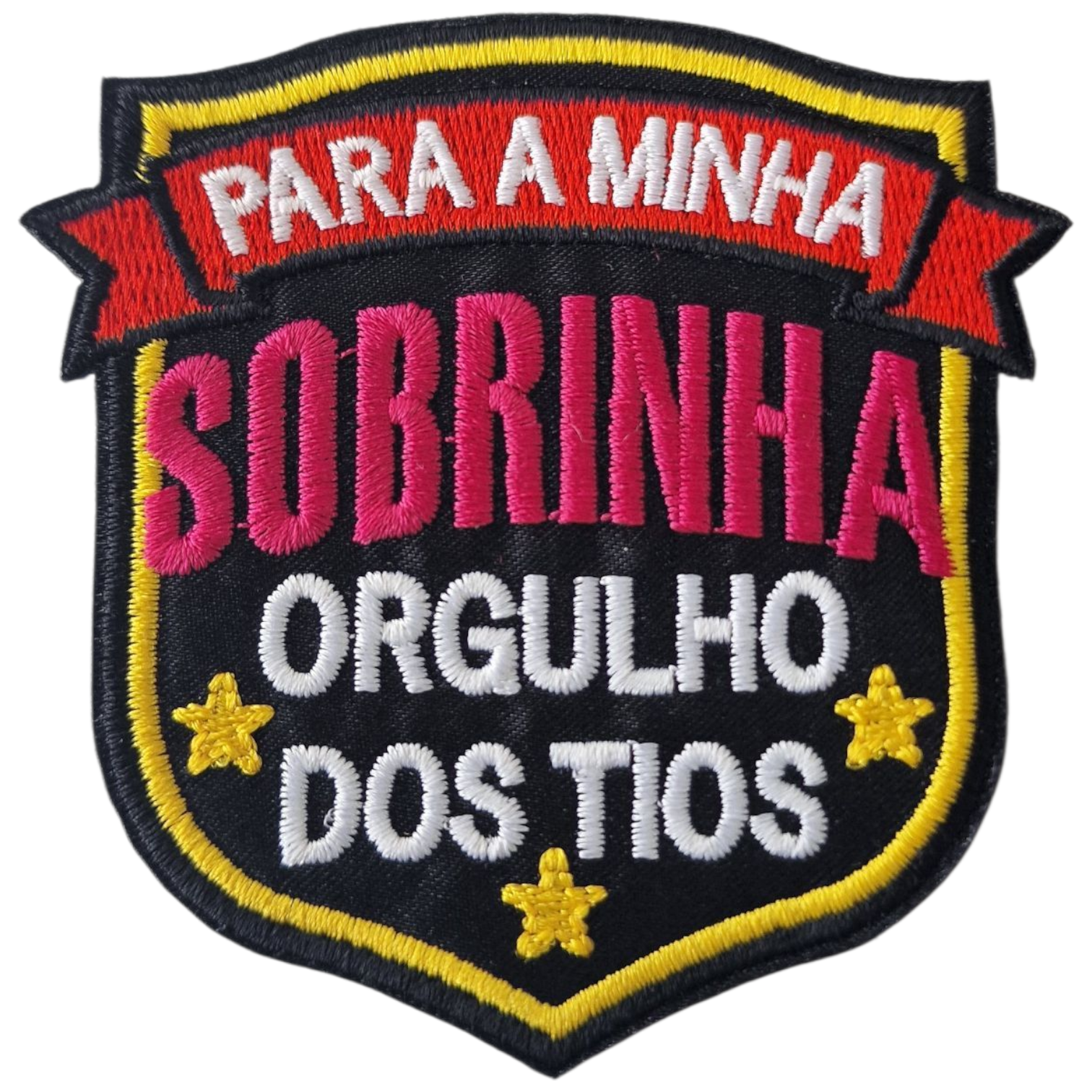 Emblema Sobrinha Orgulho dos Tios