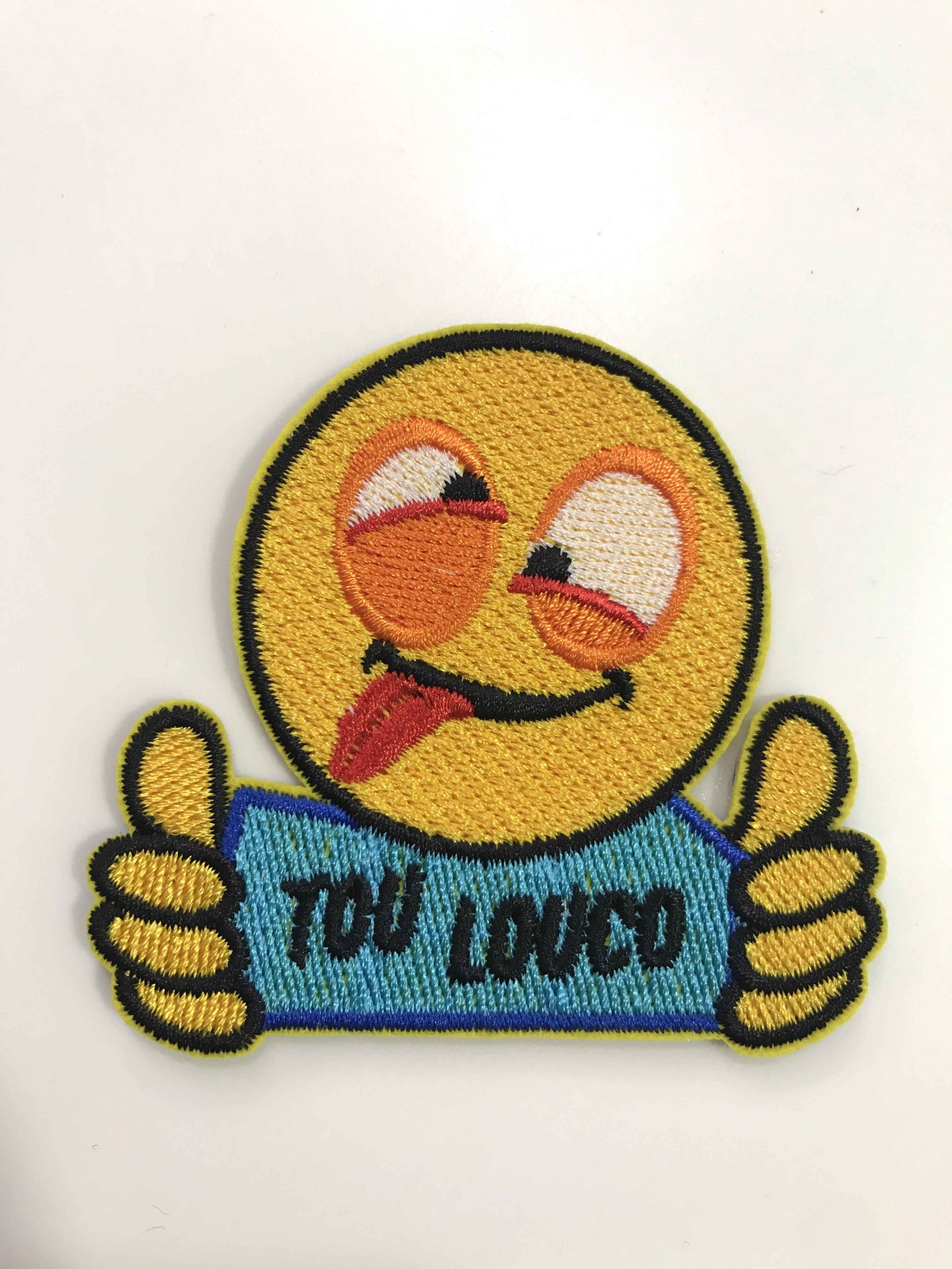 Emblema Smile Tou louco