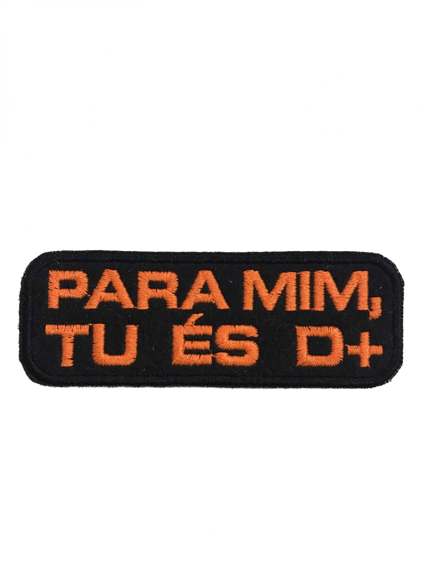 Emblema "És de +"