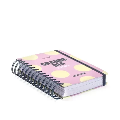 Agenda Wonder pequena 2025-26 Diária - Grande dia à vista