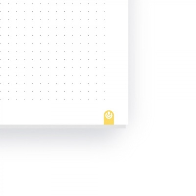 Caderno A6 Ingeniox Floral Azul