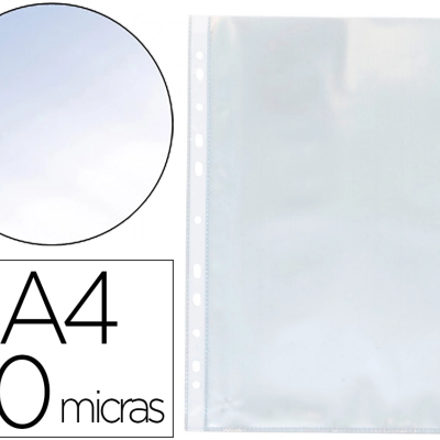 BOLSA CATALOGO 100 UNI. A4 80 MICRONS