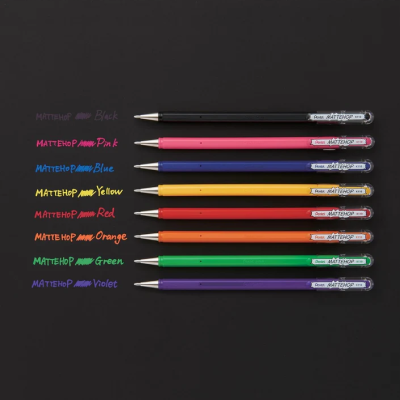 ROLLER GEL PENTEL K110 MATTEHOP PONTA 1MM