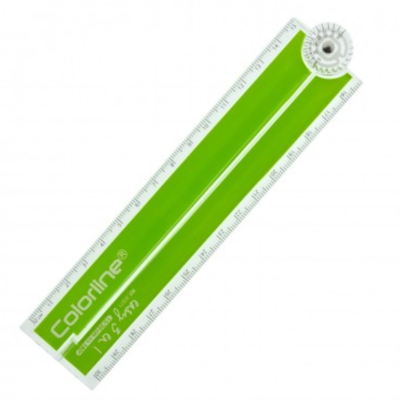 Régua Easy 3 em 1 Colorline 15/30 cm