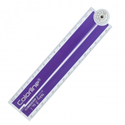 Régua Easy 3 em 1 Colorline 15/30 cm