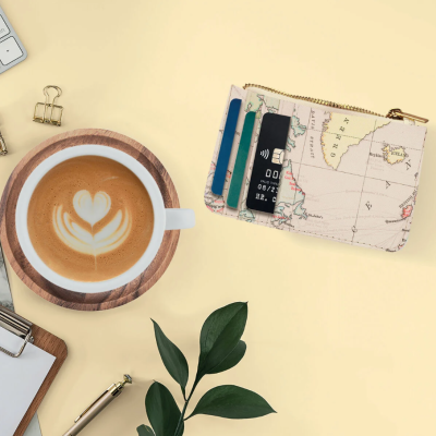 Porta Cartões + Bolsa Moedas Travel LEGAMI