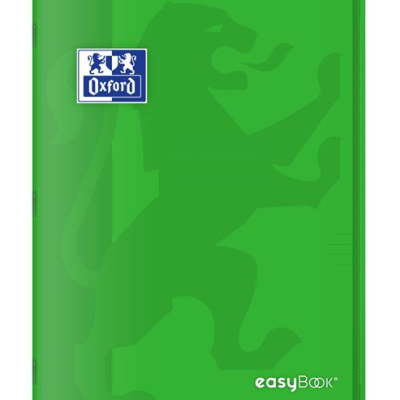 Caderno A4 Capa plástica Quadriculado OXFORD EASYBOOK 3 em 1