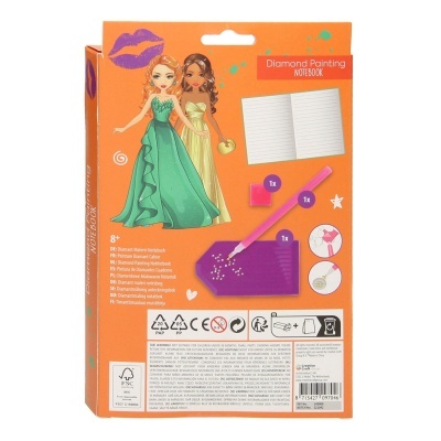 Besties - Pinta c/Diamantes A5 Laranja