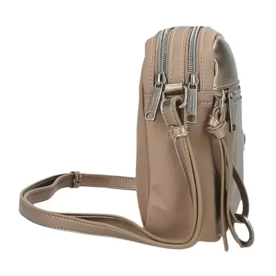 Mala tiracolo 2 compartimentos Pepe Jeans Ruby Taupe