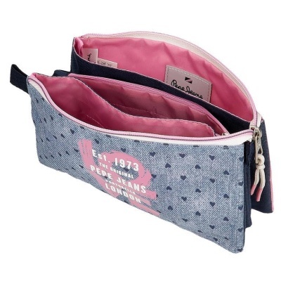 Estojo Triplo PEPE JEANS NONI DENIM
