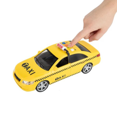 Carro Táxi fricção com luz e som