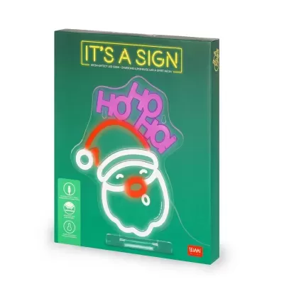 Sinal Luminoso Neon Led Pai Natal LEGAMI