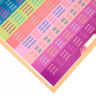 Calendário Magnético 2026 - Rosa