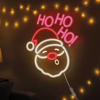 Sinal Luminoso Neon Led Pai Natal LEGAMI