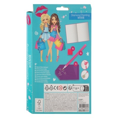 Besties - Pinta c/Diamantes A5 Azul