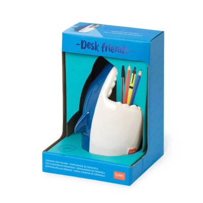 Porta Canetas - Amigo de Secretária Tubarão LEGAMI