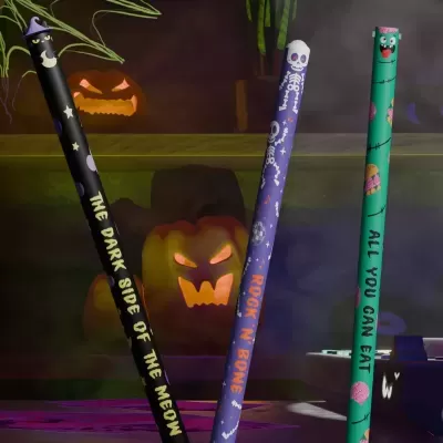 Set 3 Canetas Apagáveis Boo Crew LEGAMI