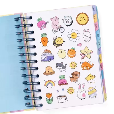 Agenda Wonder pequena 2025-26 Diária - Grande dia à vista