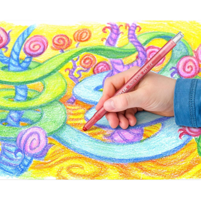 Lápis de Cera 12 unidades Giratórios STAEDLER Noris