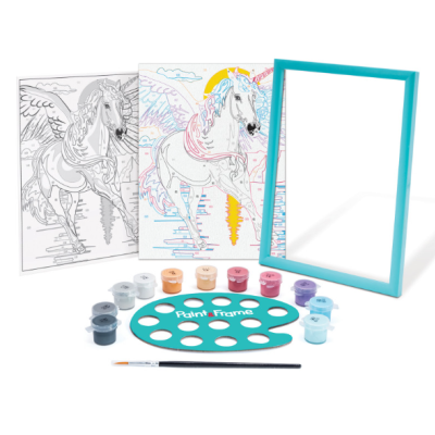 Pintar com números Unicórnio Mágico Tela 40x50 cm