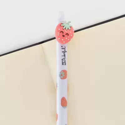 Caneta apagável Morango Mr.Wonderful