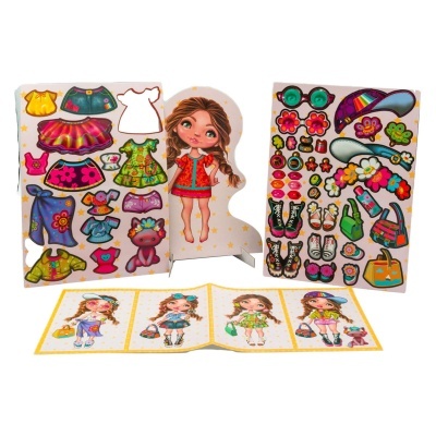 BONECA PARA VESTIR MAGNÉTICA BELLA