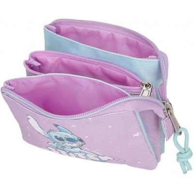 Porta-Moedas Triplo Lovely Stitch