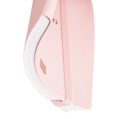 Agenda Semanal Pontilhada 16 Meses 2025/2026 Rosa