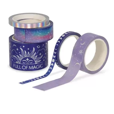 Conjunto 5 Fitas Adesias - Tape by Tape