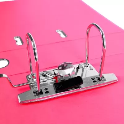 Pasta de Arquivo de Alavanca A4 lombada 75 mm Rosa