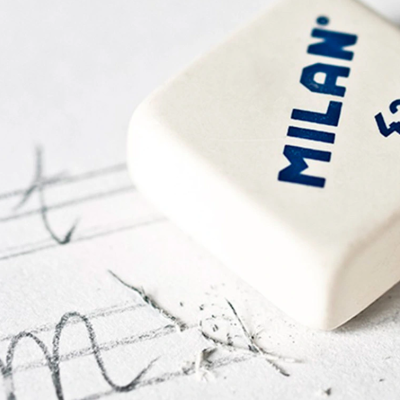 Borrachas Milan Miga quadradas 430